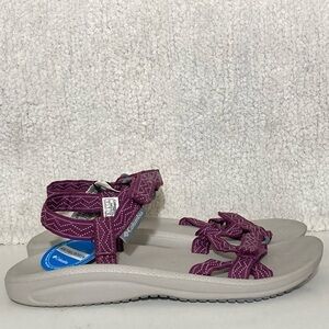 Columbia Women's Wave Train Hook/Loop Strap Comfort Sandals Shoes SZ US 5 NWT